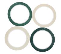 DRESSOOS 4pcs Violin Fretboard Stickers Tape Learning Violin Decals Musical Note Scale Sticker Accessories Supplies