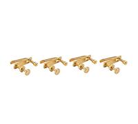 DRESSOOS 4pcs Violin String Adjuster Fine Tuning String Tuners for Violin B204a Easy Removal High Precision