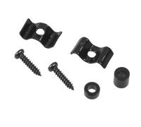 DRESSOOS 4sets Electric Guitar Pressure Chord Buttons Lock String Buckle Device String Tension Easy Install Black