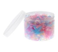 DRESSOOS 500pcs Small Rubber Hair Elastics and Women High Elasticity Hair Ties that Won't Break for Everyday Use