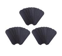 DRESSOOS 50pcs Black Foot File Sandpaper Discs Set with Coarse and Fine Grits for Callus Remover and Dead Skin Removal, Portable Foot Care Tool for Gentle Filing Action