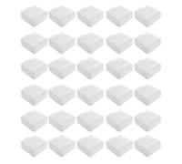 DRESSOOS 50pcs White Tissue Paper Refill Facial Tissue Pulp Paper Thickened Gentle on Skin Strong Cleaning Power for Hotels, Restaurants, Business Use, Holidays and Parties