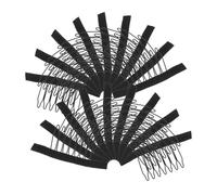DRESSOOS 50pcs Wig Making Cap Wig Combs for Women Lace Front Accessories Wide Tooth Comb