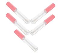 DRESSOOS 5pcs DIY Lip Gloss Empty Tubes 10ml Small Lipstick Tubes Portable Lip Gloss Container for Travel