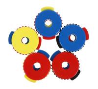 DRESSOOS 5pcs Electronic Drum Cymbal Nuts Drum Cymbal Accessories Quick Release Cap Screw