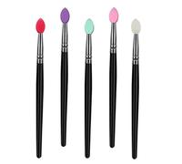 DRESSOOS 5pcs Eye Shadow Makeup Brush Artificial for Sensitive Skin Easy to Clean for Natural Makeup Looks Mixed Colors for All Preferences