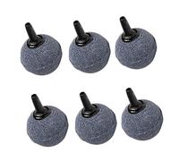 DRESSOOS 6 Shape Oxygenated Stones Air Stone Aerator for Cylinder Fish Tank Usb Air Pump Aquarium Accessory Bubble Diffuser for Fishtank Clog Replacement