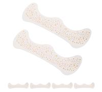 DRESSOOS 6 Sheets Golden Star Face Stickers Temporary Tattoos, Waterproof Sparkle Glitter Makeup Accessories for Festival and Concert, Versatile Use Stylish Glamour Design