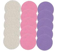 DRESSOOS 60pcs Electric Nail Sanding Discs for Callus Removal Compatible with Electric Foot Files Exfoliating and Grinding Pads for Dead Skin and Hard Skin Care