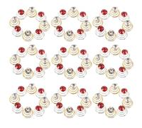 DRESSOOS 60pcs Rhinestone Spiral Hairpins Hair Clips Assorted Colour Iron Hair Ornament Embellishes for Wedding Prom and Special Occasions Elegant Random Color