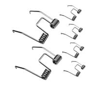 DRESSOOS 6pcs Animal Hair Clipper Repair Tension Springs Durable Stainless Steel Replacement Parts for Electric Trimmers Sheep Shears for Goat Lamb Grooming