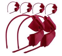 DRESSOOS 6pcs Cute Bow Hairband for Girls Decorative Headbands for Parties Safe Materials Comfortable Hair Accessories for Boy Girl for Holidays and Festivals
