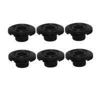 DRESSOOS 6pcs Guitar Bass String Retainer Mounting Retainer Hardware String Trees for Electric Bass Accessories Guitar Guides