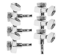 DRESSOOS 6pcs Guitar Chord Lock Locking Tuners for Electric Guitar String Tuning Keys Tuner Pegs Replacement Accessory Bass Tuning Pegs