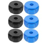 DRESSOOS 6pcs Quick Release Cymbal Nuts for Drum Kits Easy to Install Percussion Accessories Replacement Nuts for Drummers Compact Design for Performance