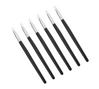DRESSOOS 6pcs Silicone Lip Brushes for Lip Masks and Lipstick Application Comfortable Soft Brush for Home for Fashion-forward Women