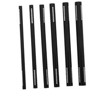 DRESSOOS 6pcs Versatile Nail Art Stick Cuticle Pusher Nail Tool Crystal Therapy Wand for Manicure Gel Curing