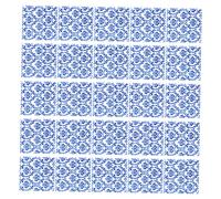 DRESSOOS 80 Sheets Printed Party Paper Napkins Decorative Banquet Napkins with Chic Floral Design for Wedding Holiday Celebrations and Dining Use