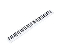 DRESSOOS 88 Key Simulation Paper Piano Keyboard Practice Chart Portable Waterproof Boys and Girls-friendly Enhance Piano Learning