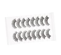 DRESSOOS 8pairs Natural Look Fake Eyelashes for Women and Dense False Lashes for Daily Use Weddings and Photo Shoots Instantly