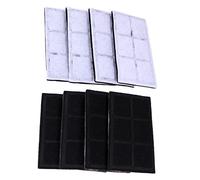 DRESSOOS 8PCS Activated Carbon Replacement Filter for Pet Water Fountain Compatible with Cat and Dog Fountains 6 Grids Design for Enhanced Filtration