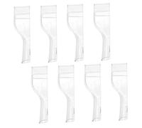 DRESSOOS 8Pcs Electric Toothbrush Head Covers Caps Plastic Protective Dustproof Travel Portable Brush Head Caps for Home Camping Business Trips