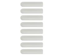 DRESSOOS 8pcs Noctilucent Plastic Shoelace Tips Aglets for Sneakers 5mm X 22mm, Replacement Shoe String Ends for Canvas Shoes, Casual Lace Caps Set of 8