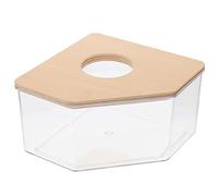 DRESSOOS Acrylic Hamster Bath Box for Chinchilla Sand Bath Guinea Pig Stand Sand Bucatsate