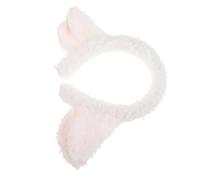 DRESSOOS Adorable Face Washing Headband Sheep Ear Hair Band for Boys and Girls Women's Hair Farm Party Accessory