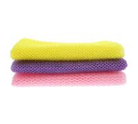 DRESSOOS African Exfoliating Bath Net 3pcs Set Long Body Scrubber Deep Cleansing Exfoliating Sponge for Men and Women for Shower Use