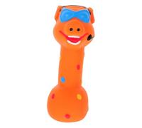 DRESSOOS Animal Shaped Dog Chewing Toy Interactive Latex Teething Plaything for Dogs and Puppies Biting Resistant Keeps Pets Engaged and Happy Easy to Clean