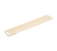 DRESSOOS Anti-static Wide Tooth Comb for Hair Detangling and Styling, Portable Beige Acetate Pocket Comb, Compact Travel Hairdressing Tool for Everyday and On-the-go Use