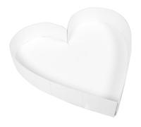 DRESSOOS Balloon Frame Box Ps Material Heart Shape Simple to Use Balloon Holder, Attractive and Beautiful Fresh Style Photobooth Prop for Party and Wedding Decoration for Birthday