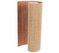 DRESSOOS Bamboo Dining Table Mat Smooth Splinter-free Surface Cuttable Bamboo Table Runner, Khaki 30cm Wide for Rustic and Farmhouse Style Tables