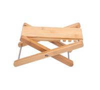 DRESSOOS Bamboo Guitar Footstool Pedal Stable Practice Footboard for Home Performance Natural Guitar Foot Rest to Foot Discomfort Stylish Support