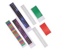 DRESSOOS Beginner Piano Stickers Notes Removable Thumb Piano Keyboard Label for Learning Random Style