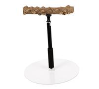 DRESSOOS Bird Play Stand Adjustable Height Perch for Parakeets Cockatiels Finch Multi-use Bird Stands for Indoors