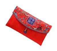 DRESSOOS Blue Chinese Wedding Red Envelopes Fabric Money Envelopes for Cash Retro Chic Style, Not Easy to Break, Accommodate Watches, for Wedding Party Favour