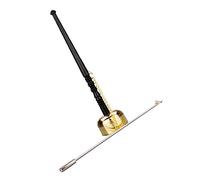 DRESSOOS Brass Yin Qing Buddhism Musical Instrument Small Portable Meditation Temple Bell Delicate Decorative Buddhist Percussion Sound Tool