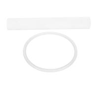 DRESSOOS Buddhist Singing Bowl Mallet Set 8.5cm White Sheepskin Striker for Tibetan Crystal and Chanting Bowls Accessory for Yoga and