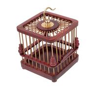 DRESSOOS Butterfly Cricket Cage Natural Beauty Sandalwood for Boys and Girls Learning