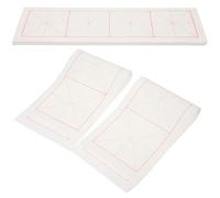 DRESSOOS Calligraphy Xuan Paper and Ink Holding 200 Sheets with Standard Size Grid, Slow Ink Infiltration for Chinese Calligraphy Writing and Fountain Pen Practice