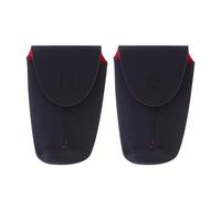 DRESSOOS Camera Protecting Lens Material Diving Bag 2pcs Neoprene Thickened Drop-Resistant and Crash-Proof Lens Sleeve, Compact and Easy to Carry for DSLR Lenses Photography Lovers