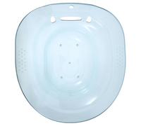 DRESSOOS Care Basin Sitz Bath Soak Stable Easy to Wash Thickened Pet Material Household Use Practical Creative Design for Pregnant Women and Elderly People