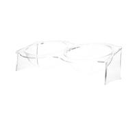 DRESSOOS Cat and Puppy Food Bowls Elevated Dog Bowl Acrylic Pet Feeder Cat Food Pet Feeder Neck