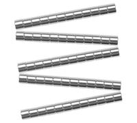DRESSOOS Cat Eye Nail Magnets 5-pack Multi-functional Cylindrical Magnetic Tools for Manicure 60 Pieces Total 12 Round Magnets for Nail Art and Diy Cat Eye Gel Polish