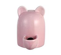 DRESSOOS Ceramic Cat Ears Pet Water Dispenser and Feeder Hamsters Rabbits Small Automatic Drinking Bowl Pet Supplies for Small Animal 100ml
