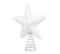 DRESSOOS Christmas Star Tree Topper Xmas Tree Decoration Lightweight Easy to Attach for Indoor Holiday Parties Charming