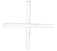 DRESSOOS Clear Acrylic Sheet Music Clips Music Stand Page Holders for Easy Viewing Durable Transparent Design for Musicians and Wind Instrument Players