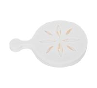 DRESSOOS Coffee Decorating Stencils Latte Art Stencils 8pcs PP Reusable Cookie Cake Decorating Plastic Butterfly Flowers Design for Cappuccino Drawing